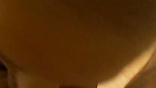 point of view film of Beauty dark hair blowing dick like a professional