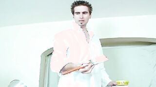 Yong painter gets to pounded babe skank into the living room