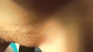 A young and eager skank inside a Hot clip with Hand Job