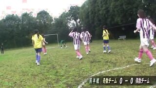 Womens soccer team sex inside Japan. Several female players, blowjobs, unshaved snatch, rough pounded, orgasms and