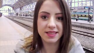 BITCHES ABROAD - Voluptuous 19 Year Old Gabriella Lati Fucks For A