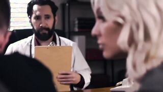 Doctor fucks big boobed mom to impregnate her