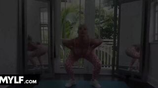 Mylf - Super Milf With Long Melons Kate Dee Gets Her Pink Snatch Licked And Screwed After Yoga Workout