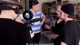 BUMS BUS babe German Beauty Lilli Vanilli Gets Cock On