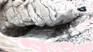 Fucking at the beach with the sublime young Spanish debutante Layla Ebony