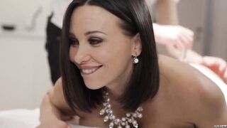 beauty mom milf plowed rough by her 2 stepson