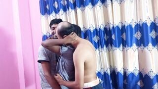 Uttaran20- Bi Sexual stepbrother fucks YAUNGER lovers joining hubby Deshi lovers Sex 3 way