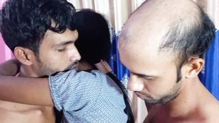Uttaran20- Bi Sexual stepbrother fucks YAUNGER lovers joining hubby Deshi lovers Sex 3 way