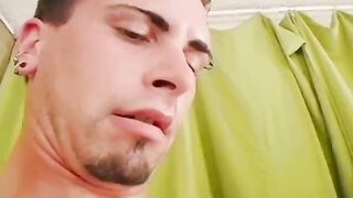Young hunk fucks Hottie with a sex toy and films her with his camera