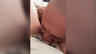 Turned On BBW Cougar blows penis and gets boned rough