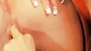 Michelle Thorne inserts a vibrator in Passion B's twat
