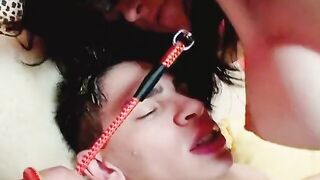 Dark Haired Cutie with submissive attitude knows how to take orders