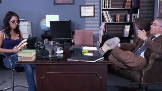 Long Melons at School - Sucking Off Dr. Blue movie starring Asa Akira and Mick Blue