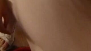 Blonde Beauty loves to suck penis and the got cream all over her face