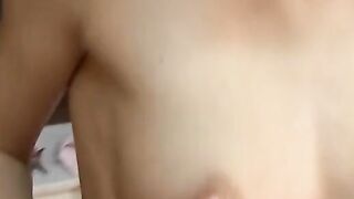 Blonde Beauty loves to suck penis and the got cream all over her face