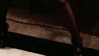 A pretty sex film with a slutty women with Dark Hair