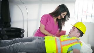 Kinky Masseur - Workers Cumpensation tape starring Raven Hart and Jessy Jones