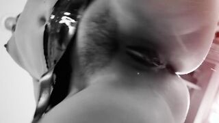Long Soak Butts - Pvc Lust tape starring Allie Haze and Danny D