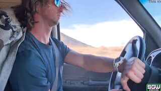 Fit lovers have Goddess Hottie into the Valley of Fire