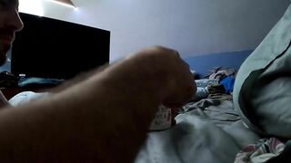 Lighting the BLOWJOB candle Lexi gave me and finishing inside her mouth