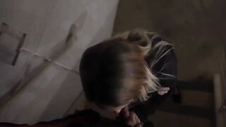 Lovers Caught Fucking, Risky HEAD and Cumshot