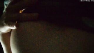 Jasmine is lying on the bed to the music and showing her charms (without sound)