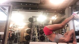 Gina Gerson working out Bombshell