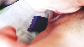 head and gets inside a tight snatch