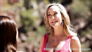 Moms Teach Sex - Cougar seduces her innocent stepson