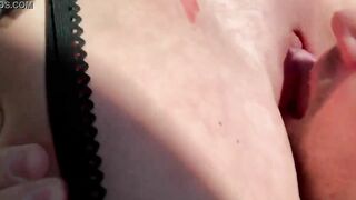 Dominant Mom Gets Her Vagina Licked Jizzes All Over His Face