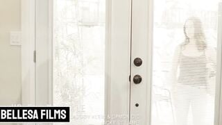 Thin All Natural Beauty (Cassidy Klein) Jumps On A Huge Penis Blows The Juice Out Of It - Bellesa