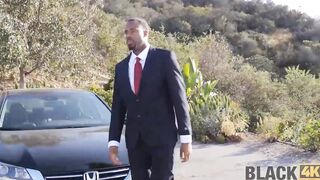 BLACK4K. Moms coworker shoves his bbc deep in her filthy daughter