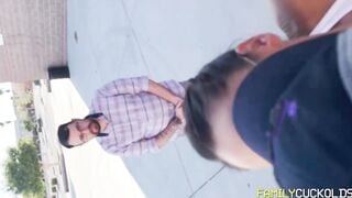 bull sons put wimpy dad in cuckold and fucked cougar McKenzie Lee