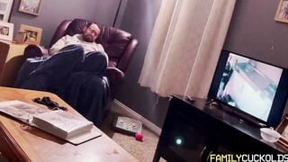 bull sons put wimpy dad in cuckold and fucked cougar McKenzie Lee
