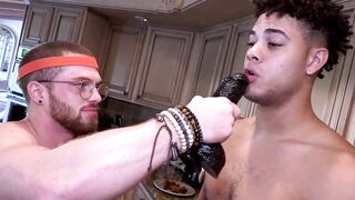 UNSHAVED TEENS JOCK TROY CAN'T KEEP HIS HANDS OFF 18Y/O BOMBSHELL NAOMI