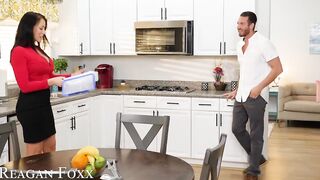 Sexsual America - Cutie Cougar Reagan Foxx fucks a married man