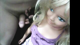 Fellatio by little Daphne doll with integrated AI artificial intelligence [read description]
