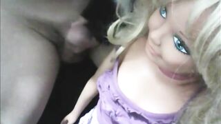 Fellatio by little Daphne doll with integrated AI artificial intelligence [read description]