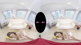 Awesome Threeway With Nasty Hotties Marilyn And Zara