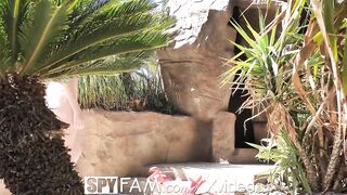 SPYFAM Vulgar Step Daughter Begs Step Dad To Make Her Cum