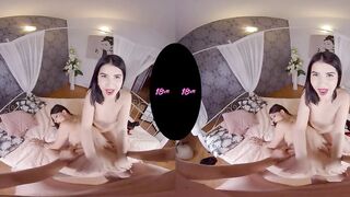 Vulgar Sorority Women Lady Dee And Small Tina Sharing You Into A 3Some