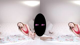 Big Boobed 19 Year Old goddess Mia Rose Surprise While You Were Masturbating