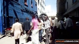 African Couple Got it on inside the shower