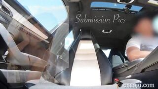 21yo Half chinese Half Hispanic Alexia Anders Takes It Doggy Style Inside The Vehicle!