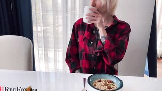 Hot Hot Sexual Head and Doggy Style Sex during Breakfast