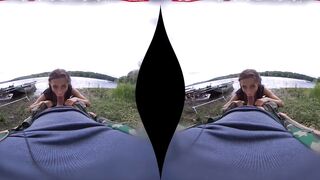 Fisherman get blown into VR pov