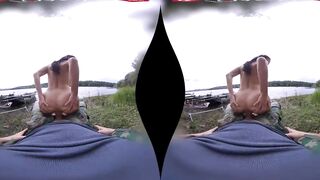 Fisherman get blown into VR pov