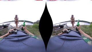 Fisherman get blown into VR pov