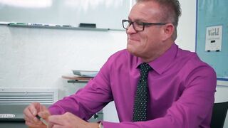 Brazzers Exxtra - The Easiest Test tape starring Aidra Fox and Tony D