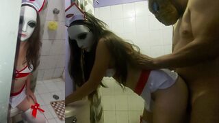 My friend's fath -er ab u - se me into the WC into the middle of Halloween night, real, private teen years older! Halloween night turns in a night of terror! drank